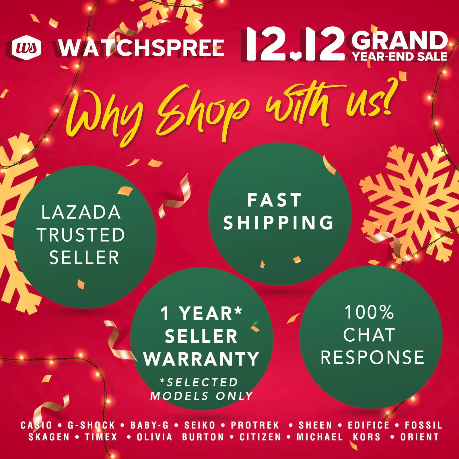 Watchspree product styling