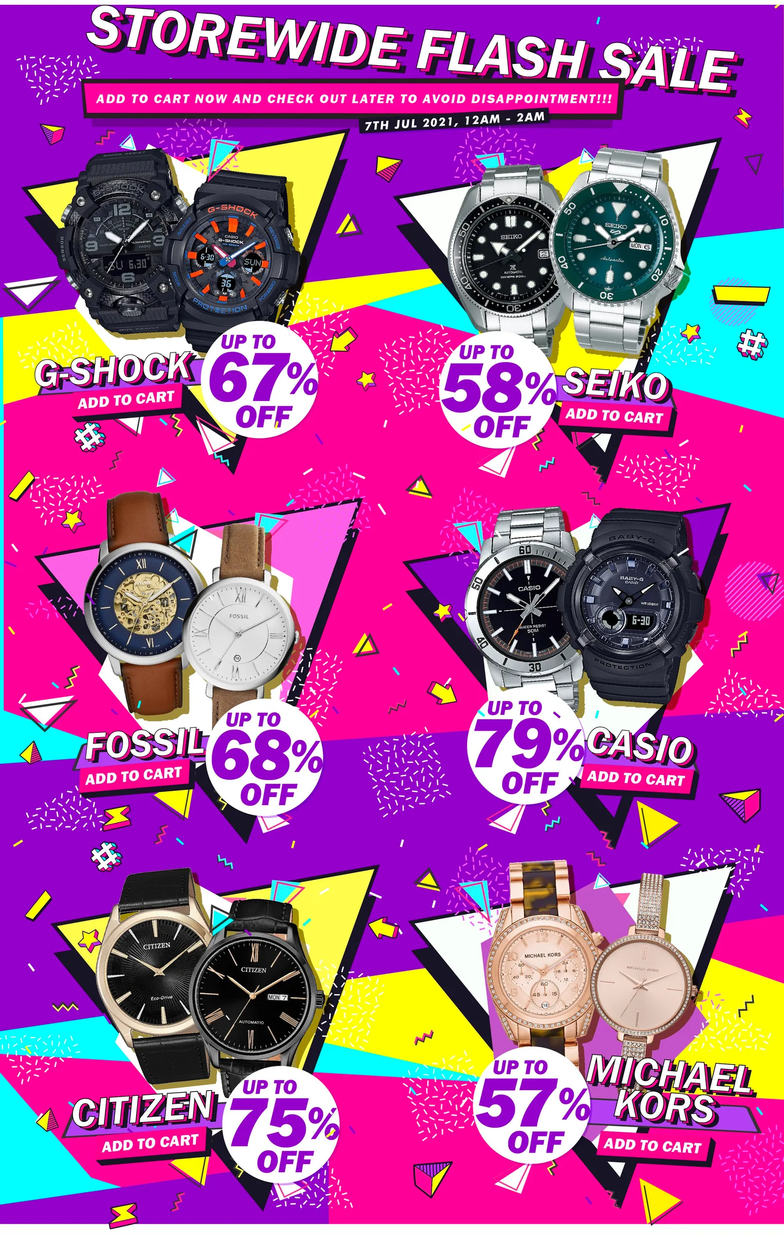 Watchspree brand showcase