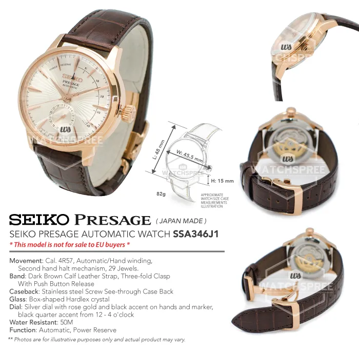 Watchspree product layout