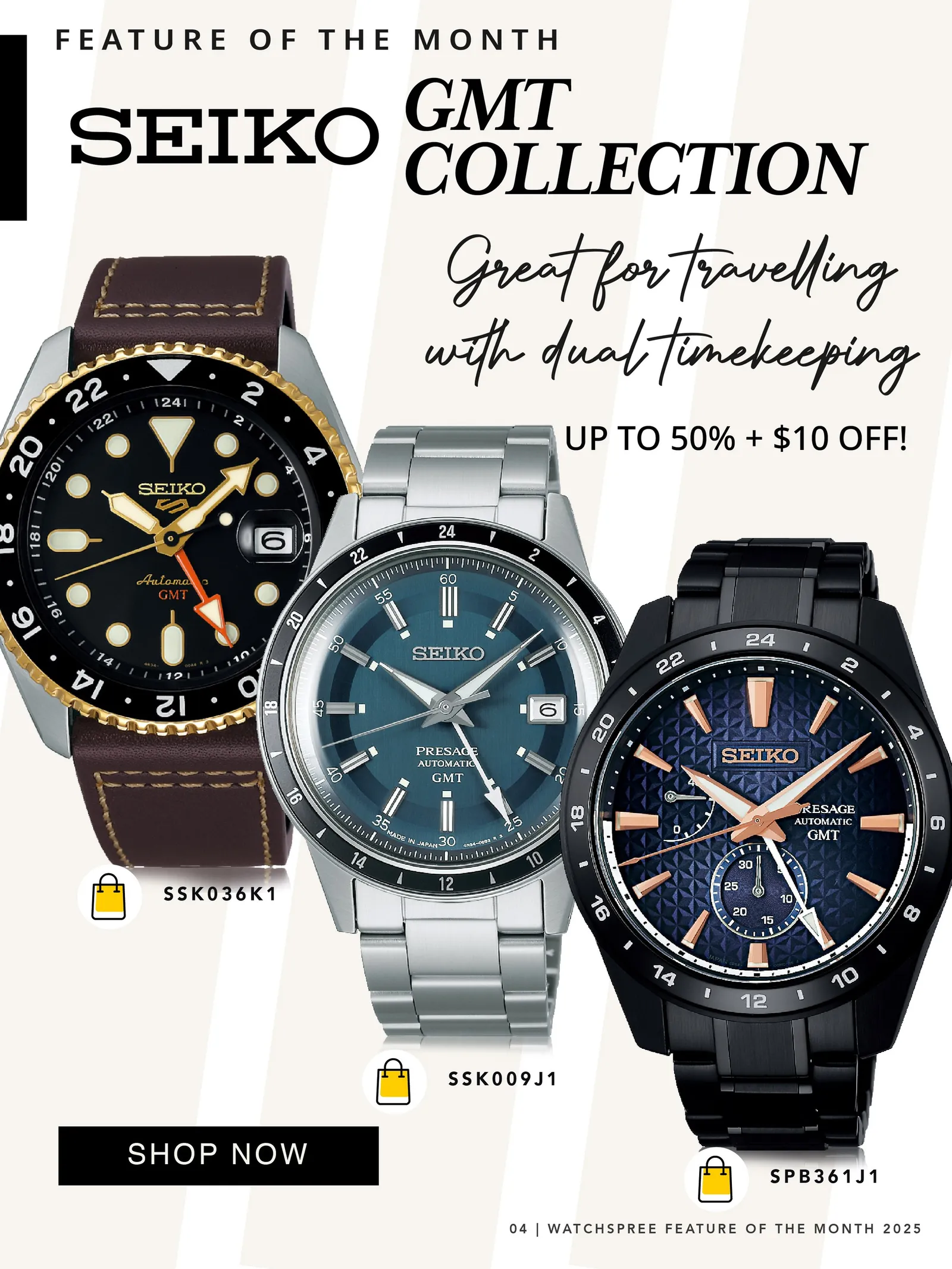 Watchspree product display