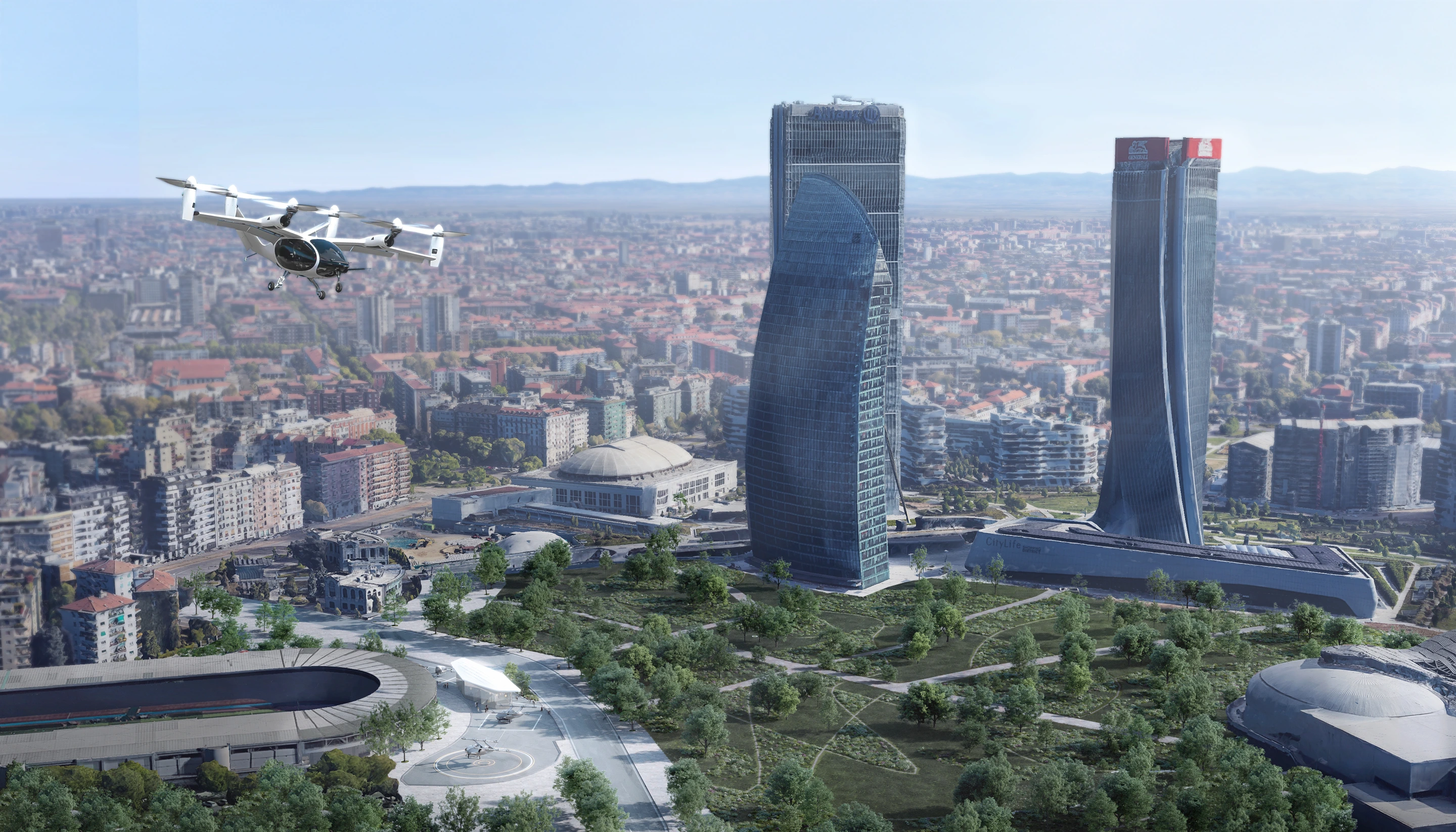 Vertiporto Milano Malpensa