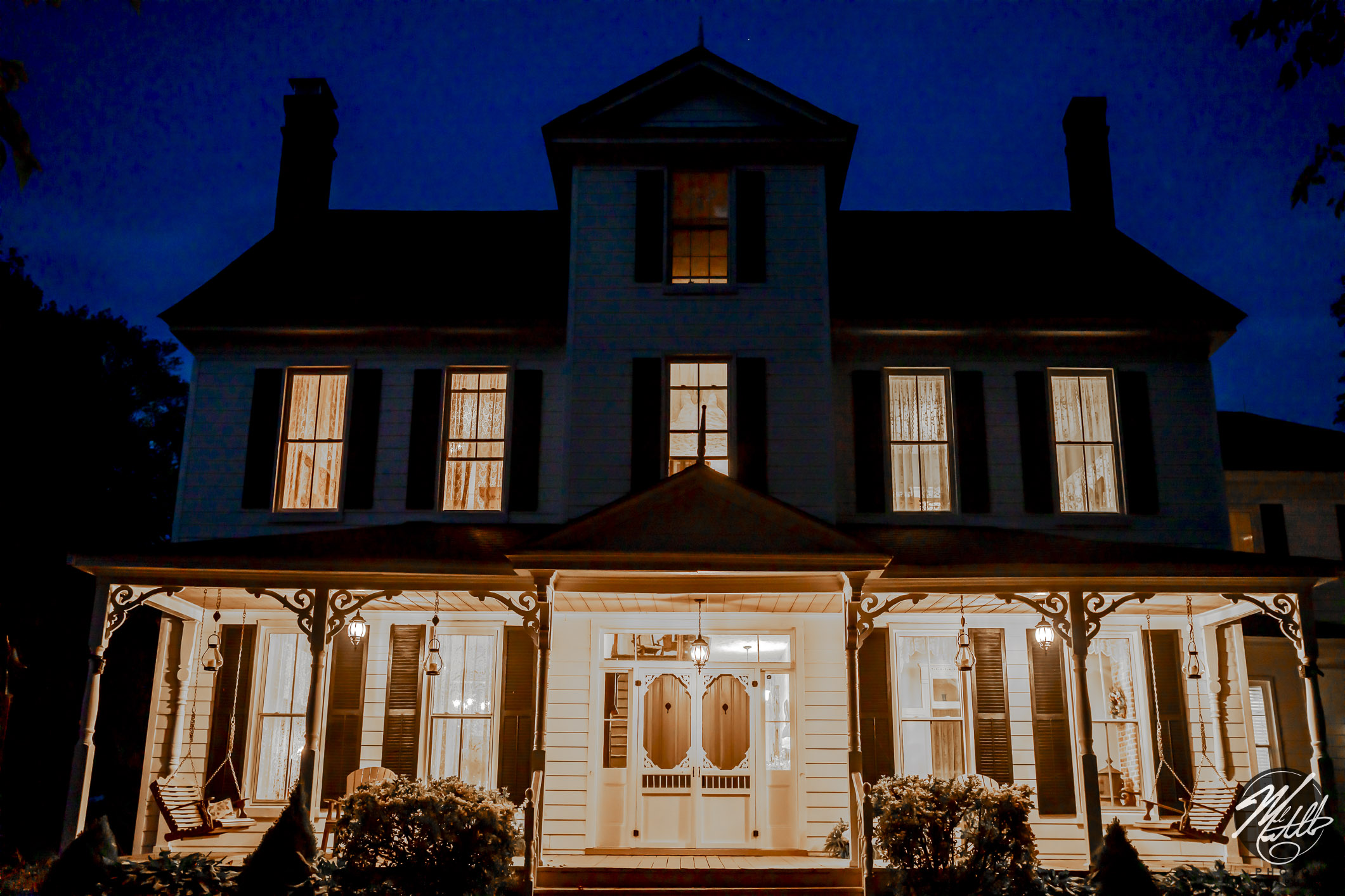 Manor House after Sunset