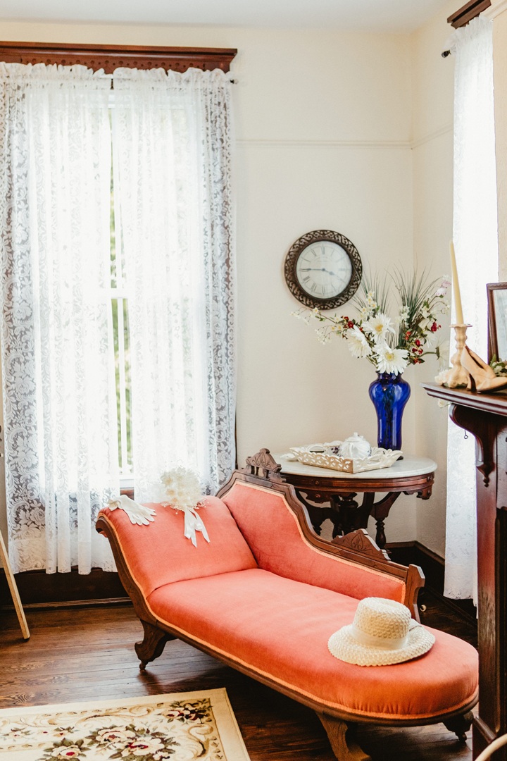 Daybed located upstairs