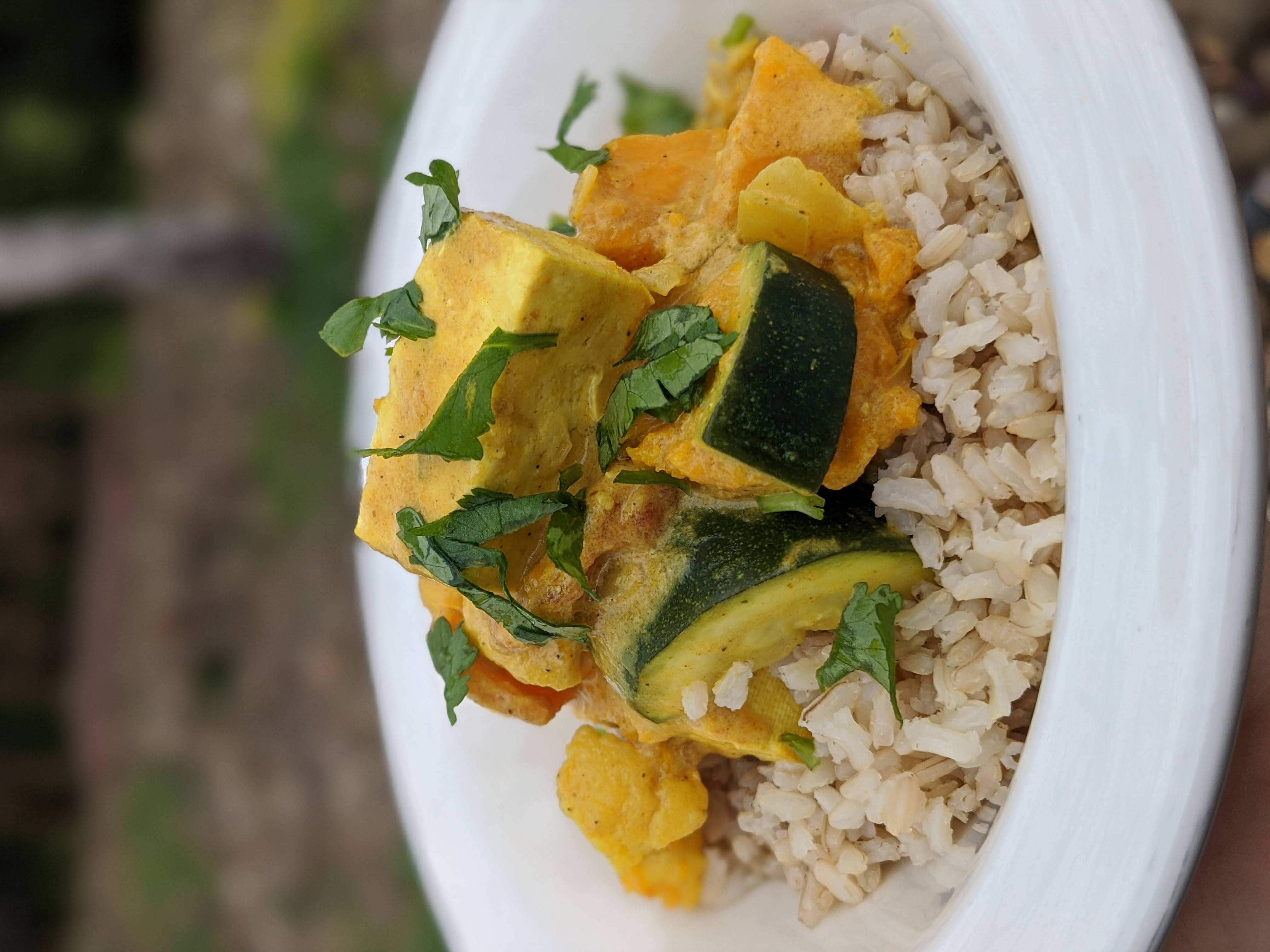 Tofu & Vegetable Curry