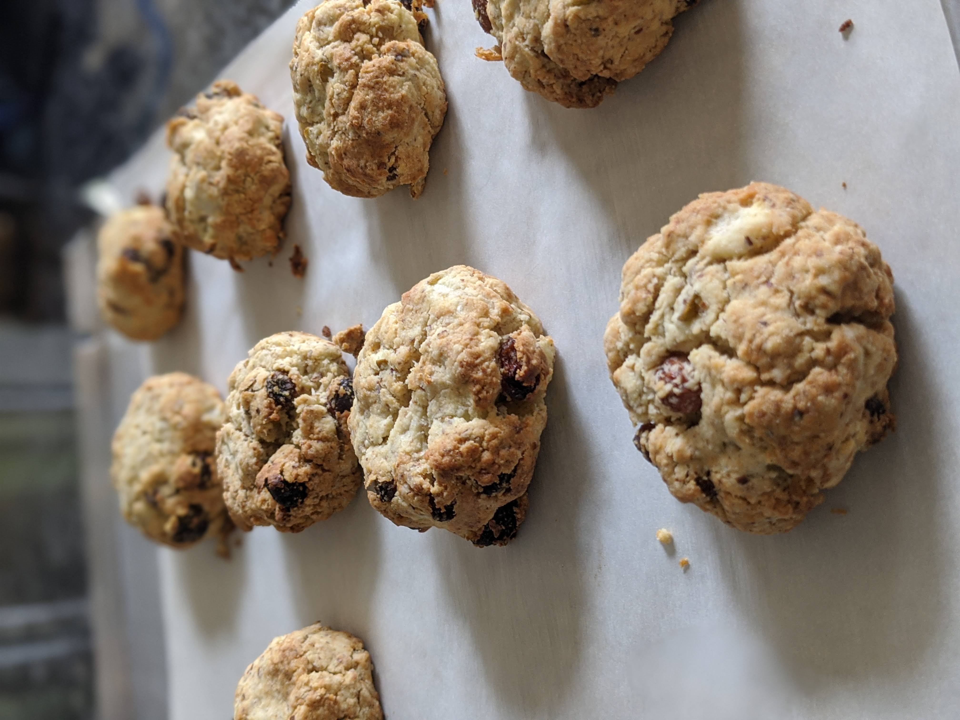 Sultana & Pear Cookies