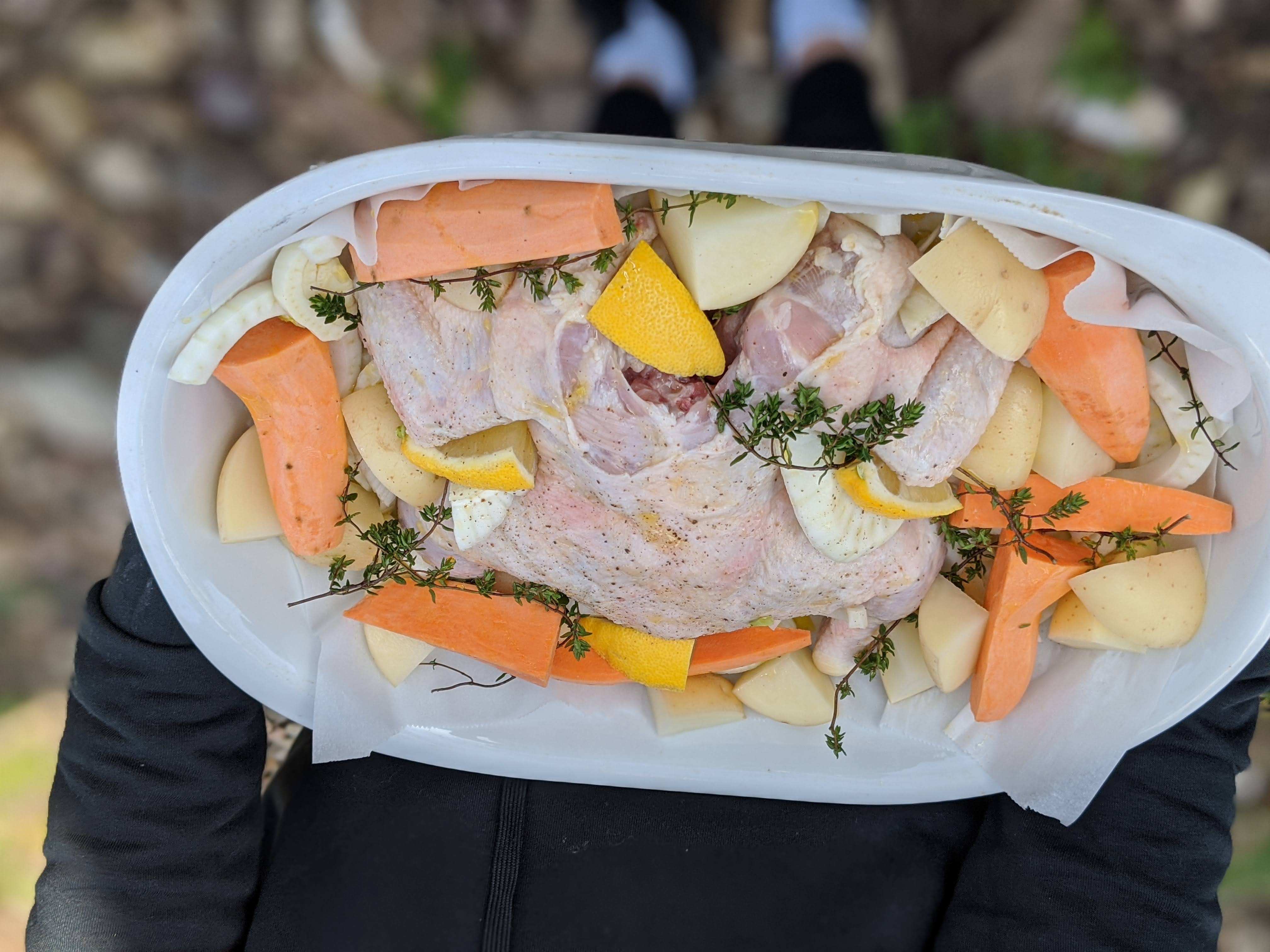 Fennel and Thyme Roast Chicken