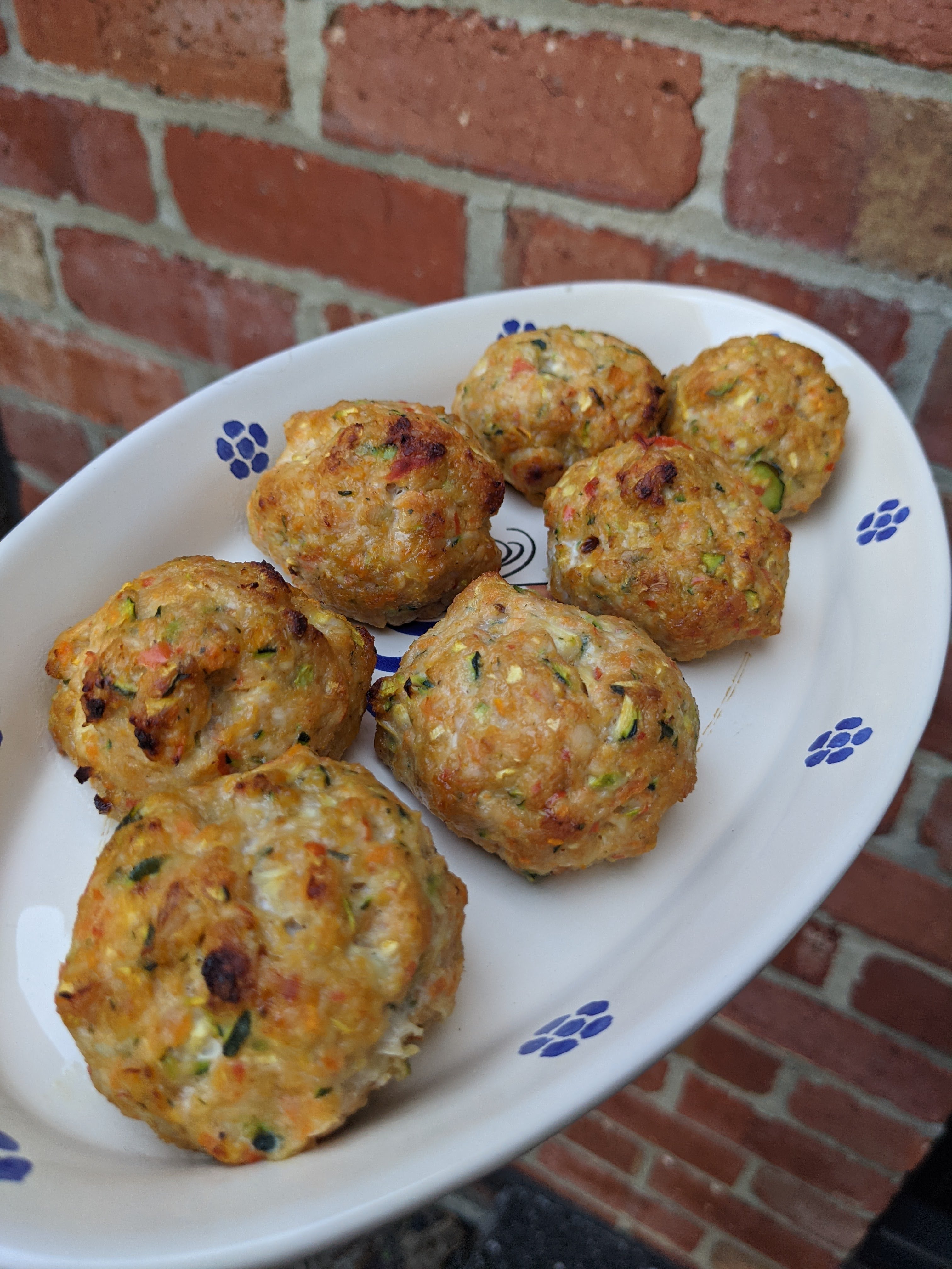 Veggie Loaded Chicken Balls