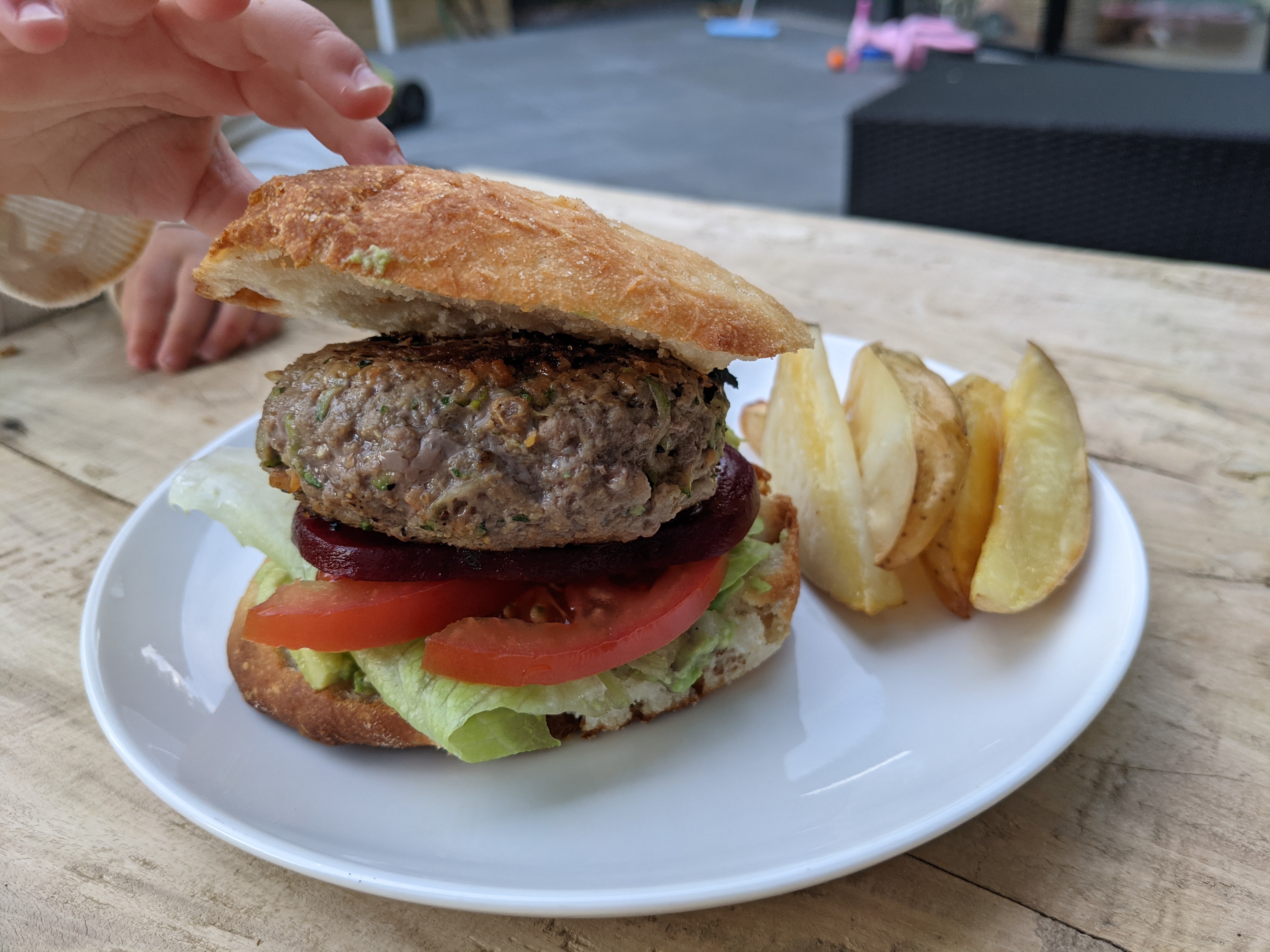 Beef & Vegetable Patties