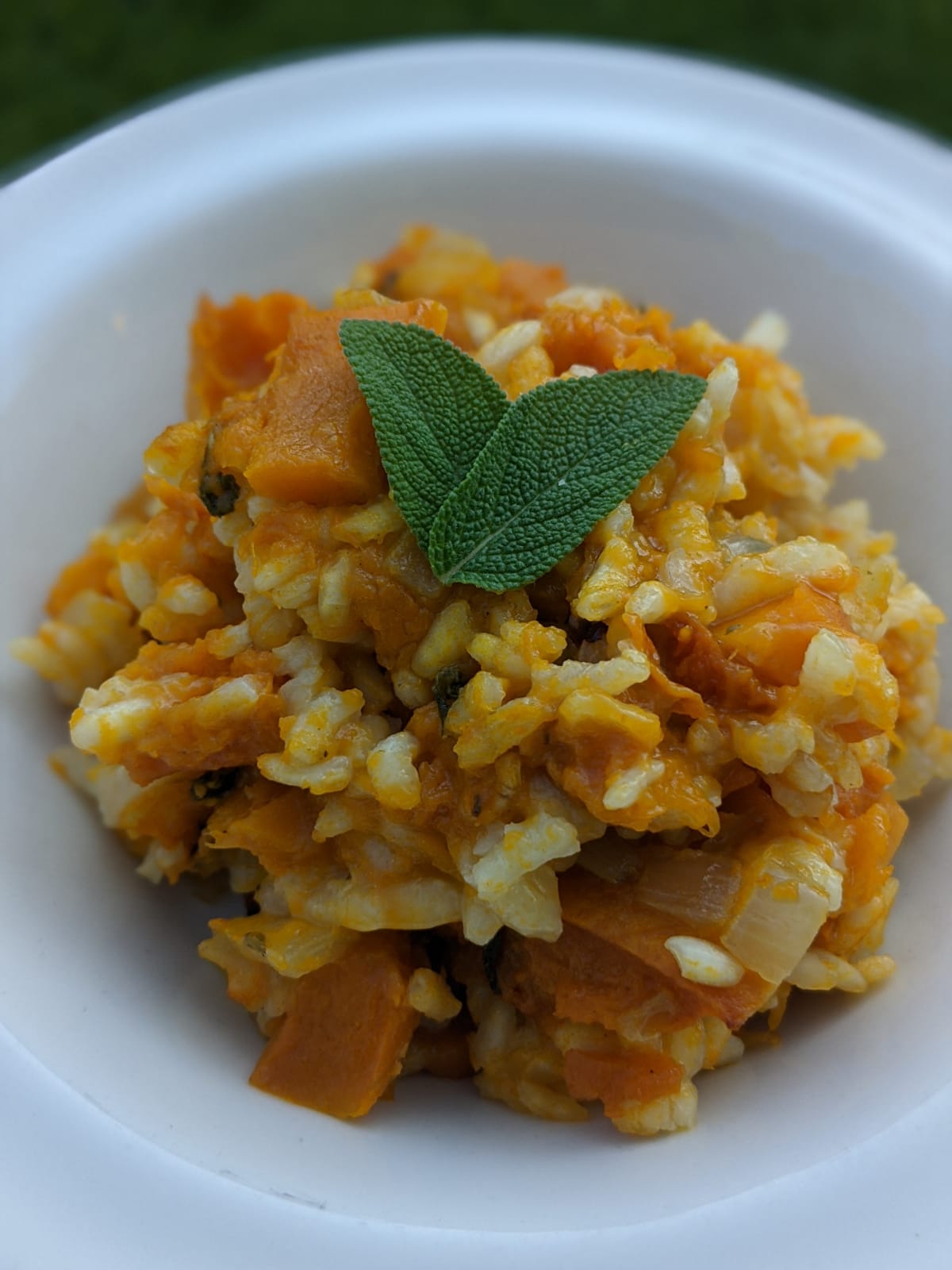 Roasted Pumpkin Risotto