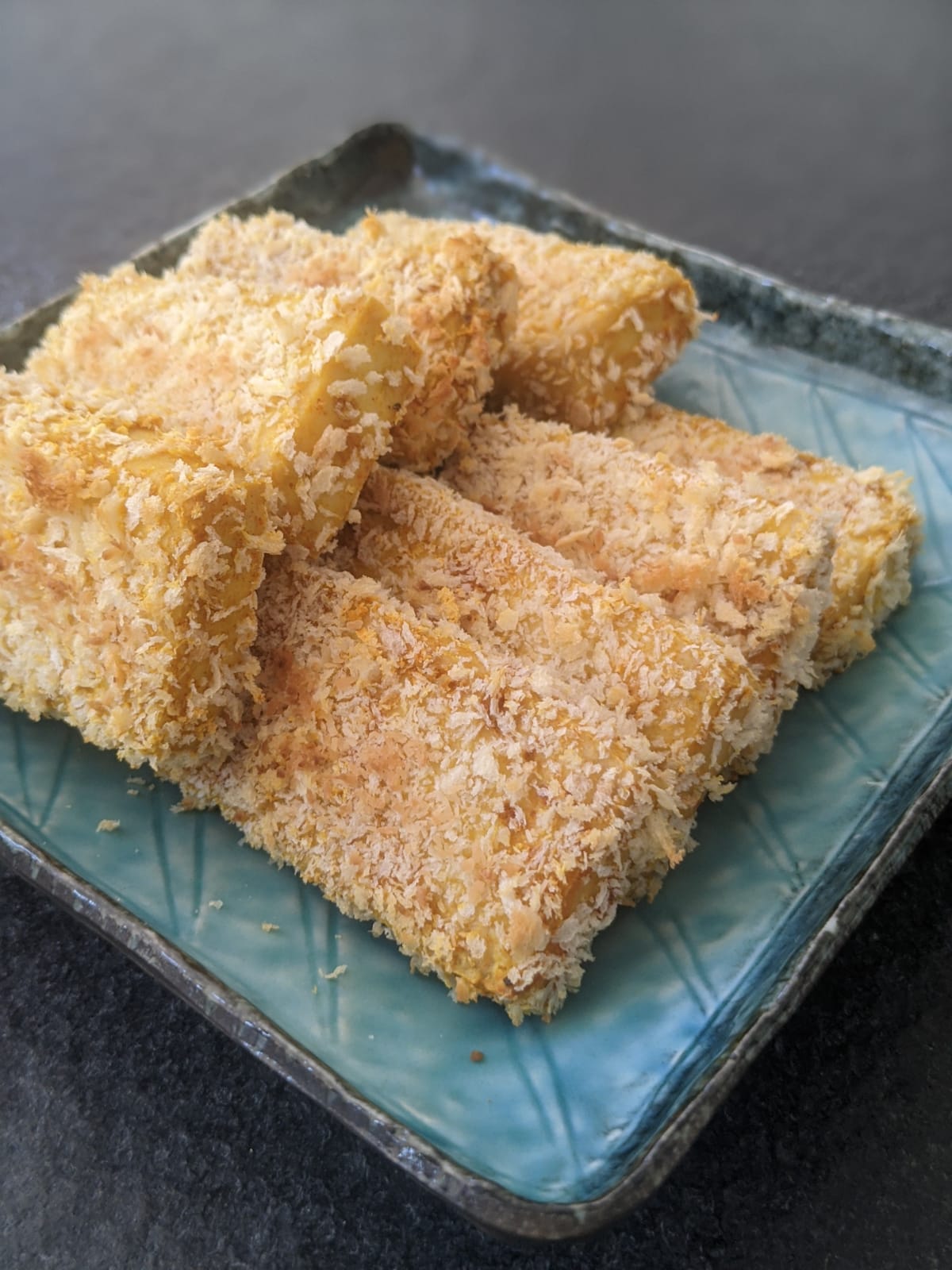 Baked Panko Tofu