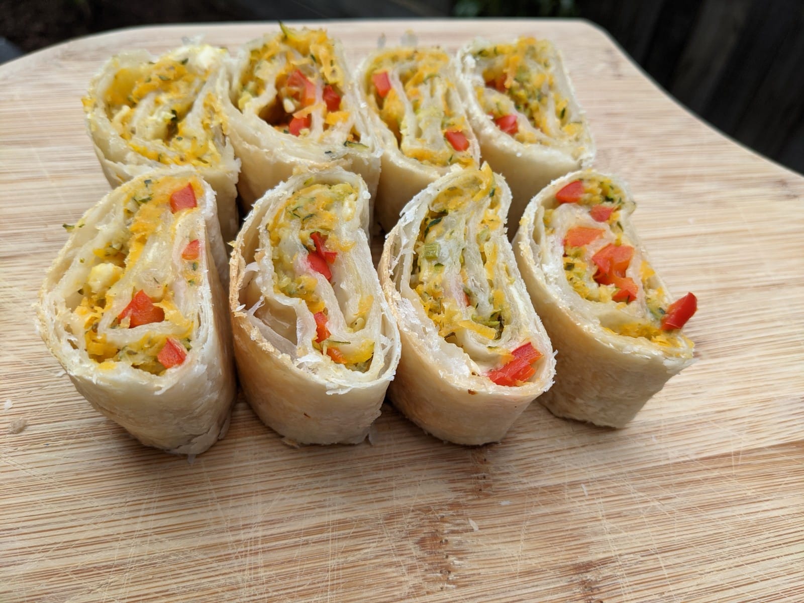 Vegetable Puff Scrolls