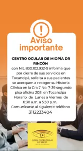 Aviso Importante