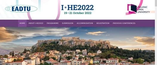 Post Image: INNOVATING HIGHER EDUCATION CONFERENCE I-HE2022 IN ATHENS