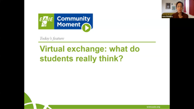 Post Image: EAIE COMMUNITY MOMENT: VIRTUAL EXCHANGE