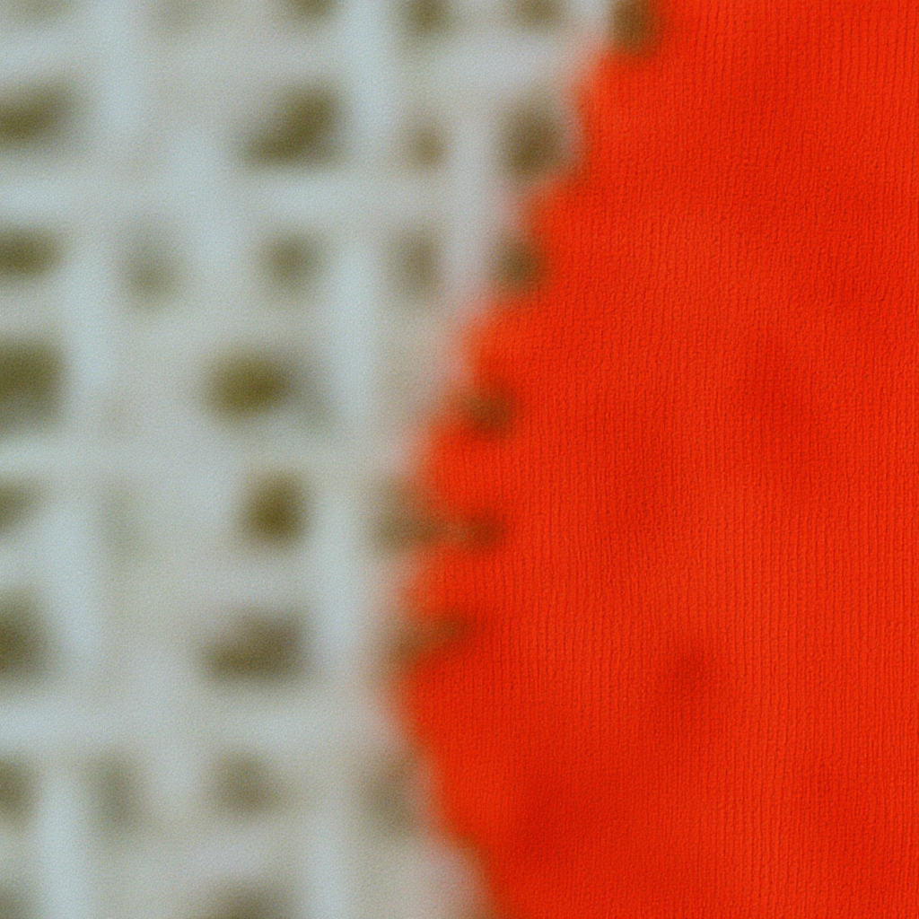 MicroZoom output showing generated but smooth fabric texture