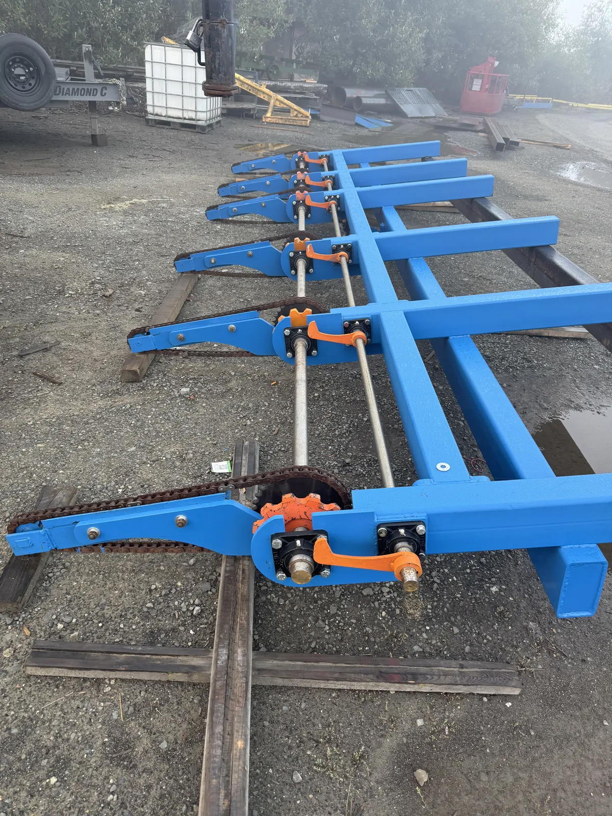 Tipple fabrication ready for delivery