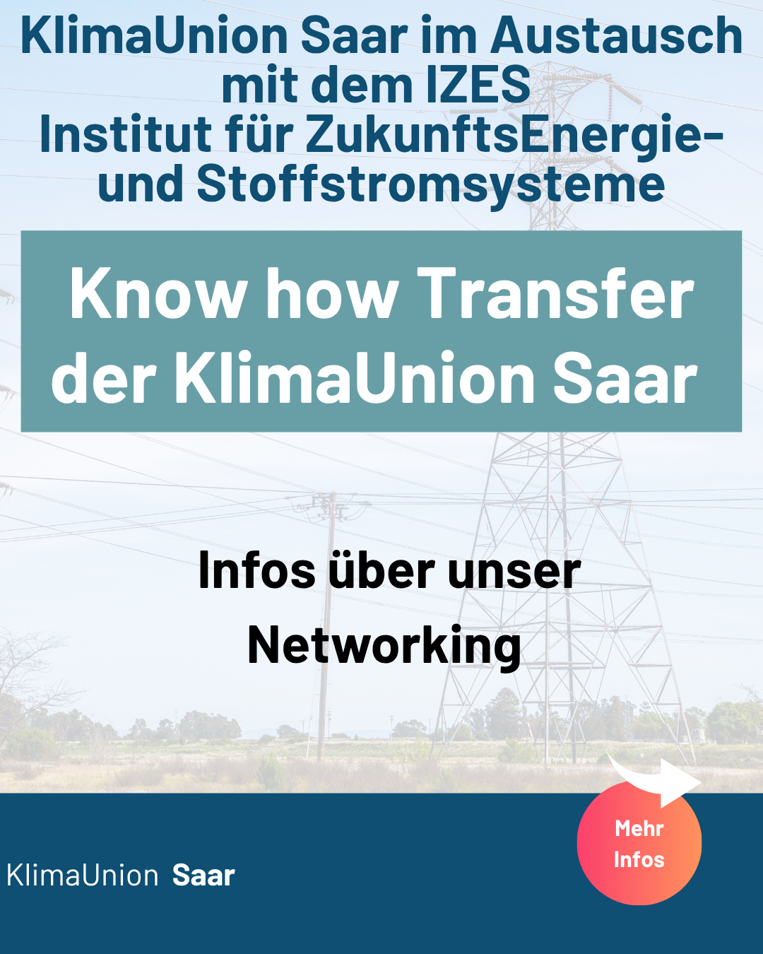 Know how Transfer der KlimaUnion Saar beim IZES