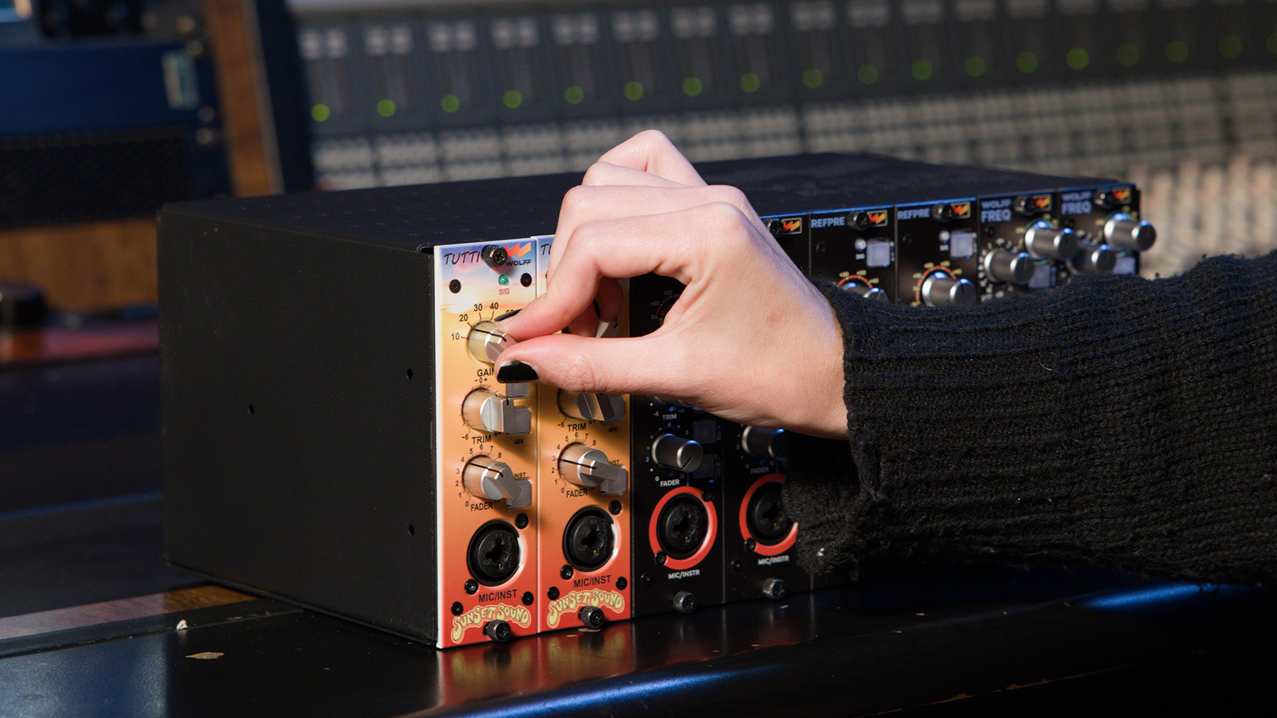 Tutti 500 Series Microphone Preamp | Wolff Audio
