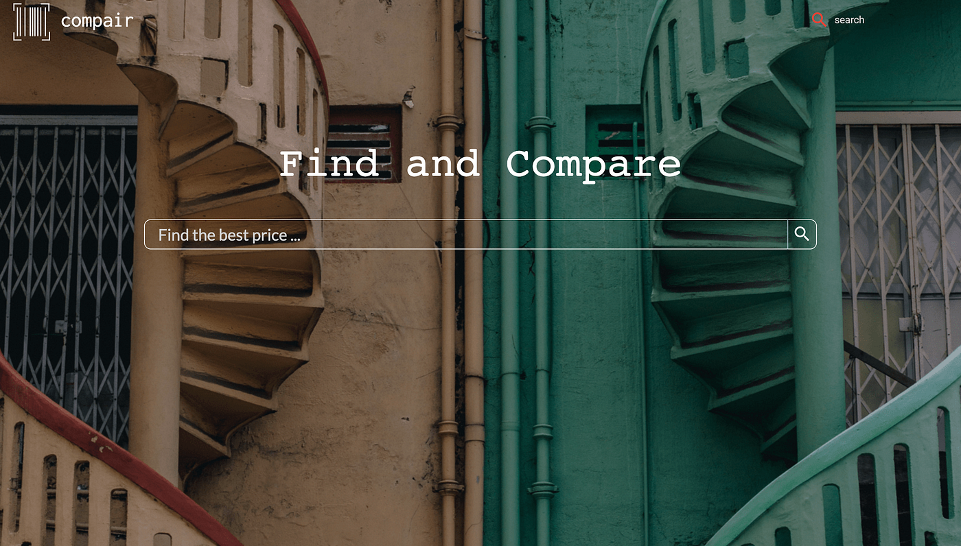Compair app screenshot