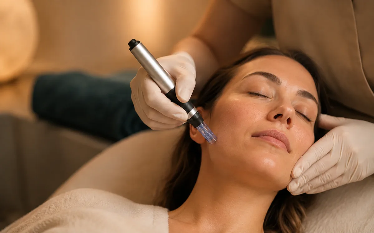 Tratamento de microneedling