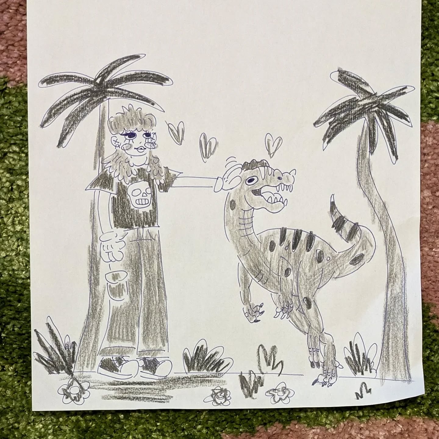 Lolo et Vélociraptor