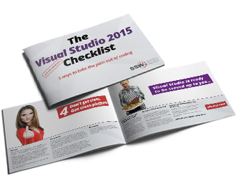 VS 2015 Checklist