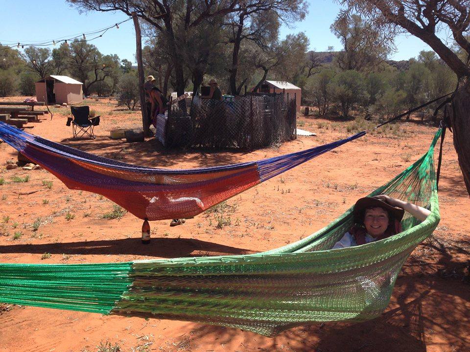 Women in circle at Grounded