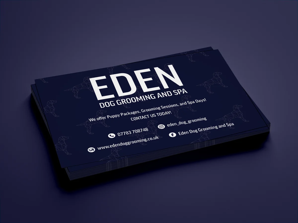 Eden leaflet mockup