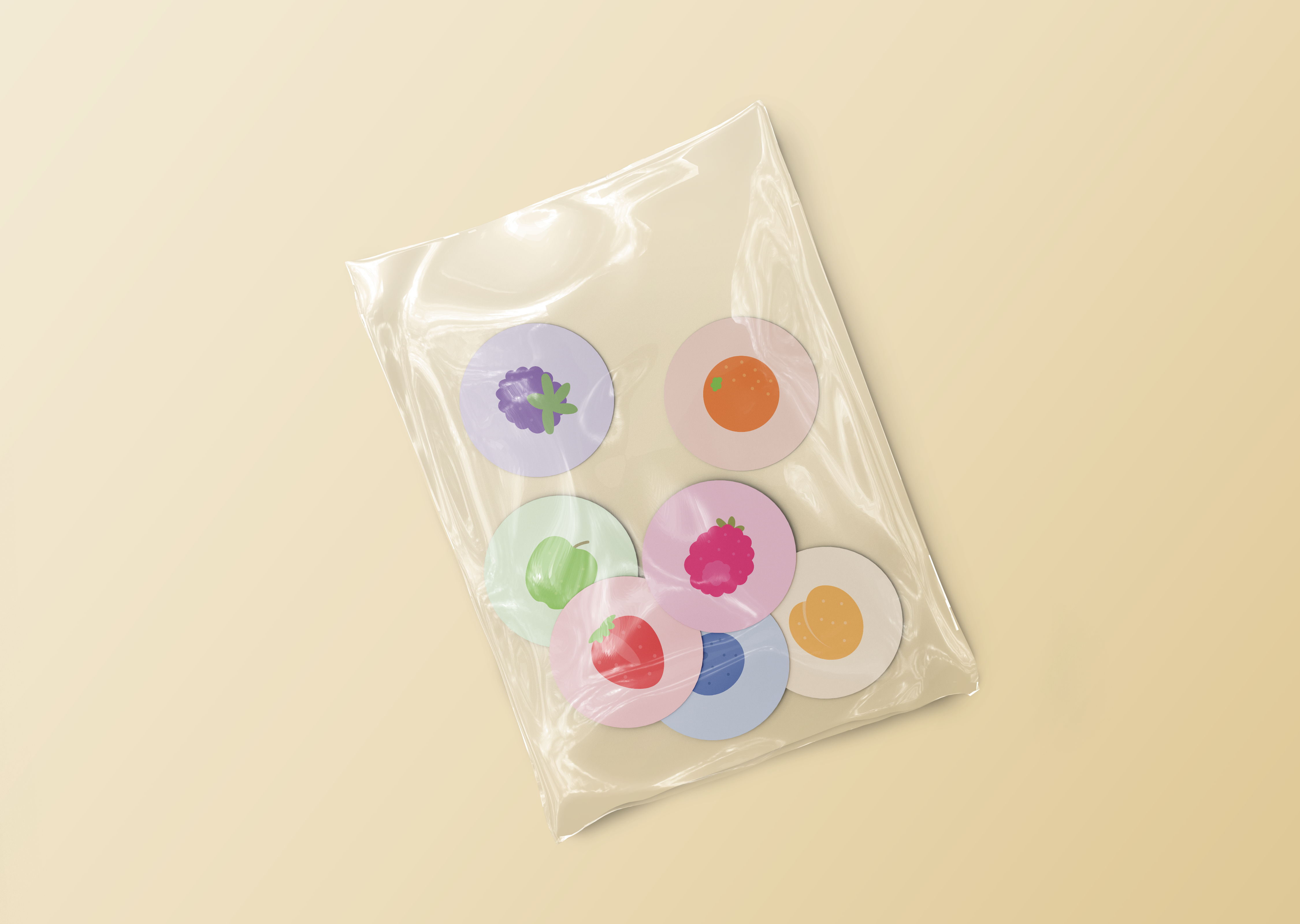 Jammed sticker sheet