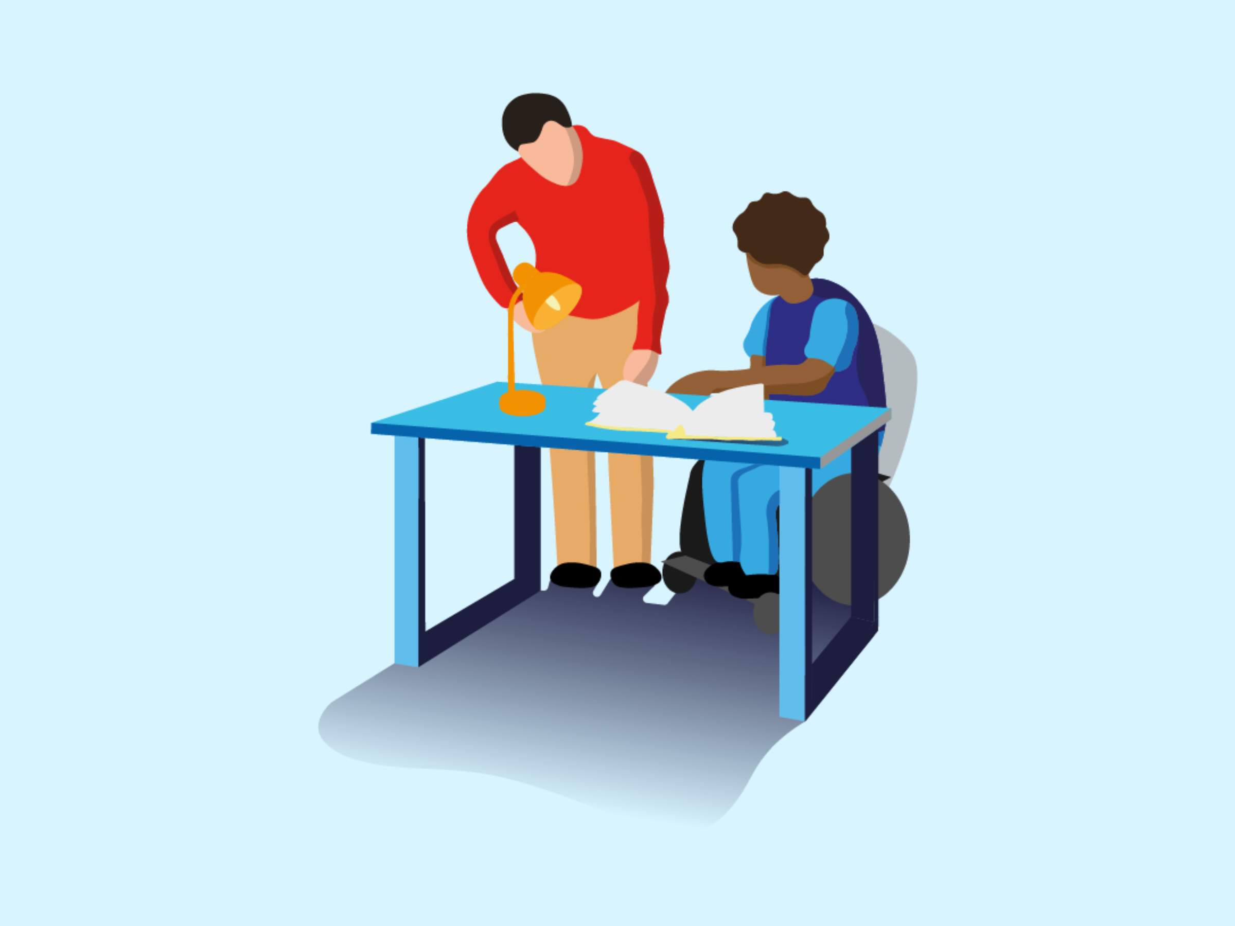 LiveYou — going to university illustration