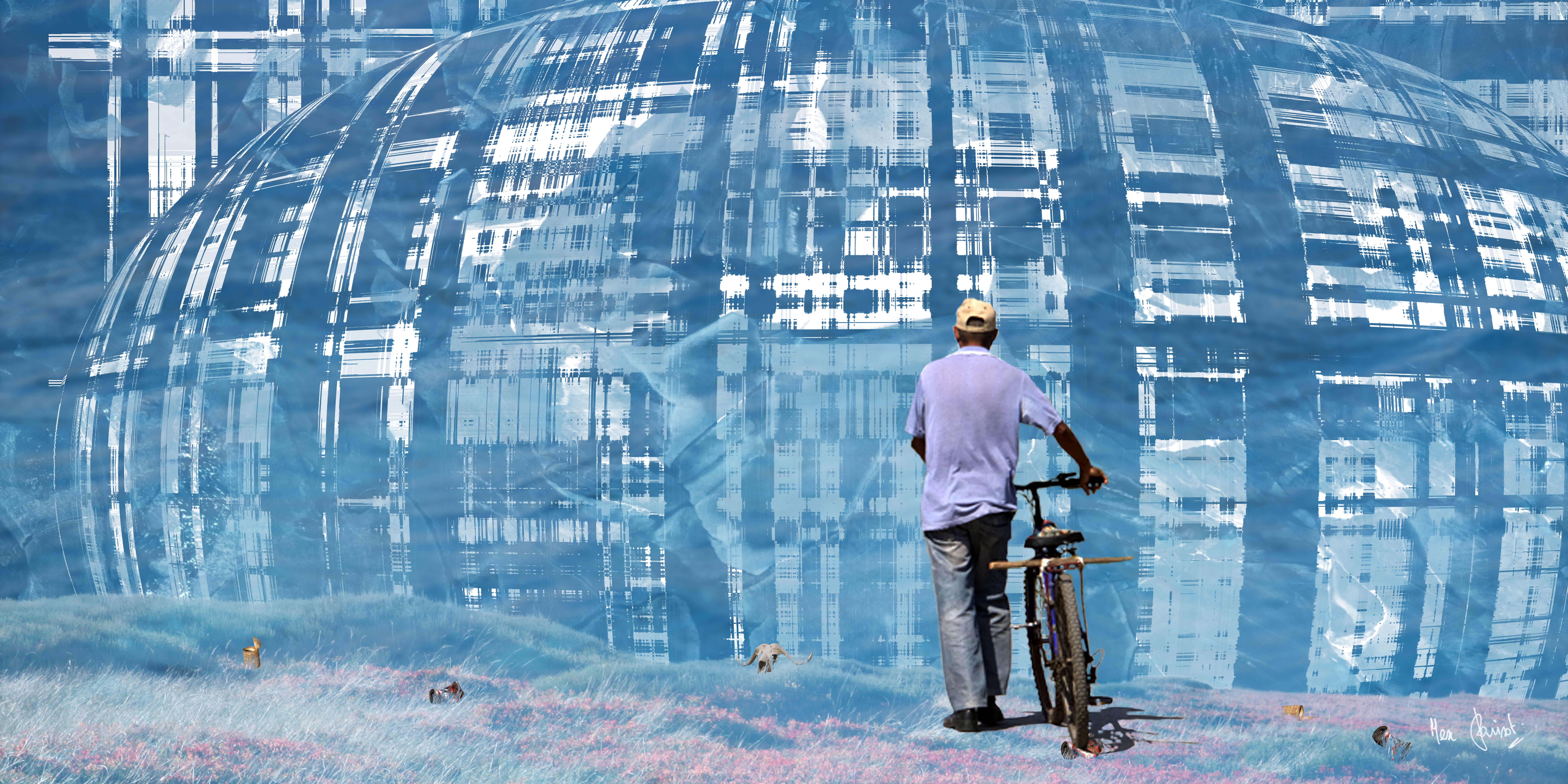 L'Homme en vélo, Smart Cité
