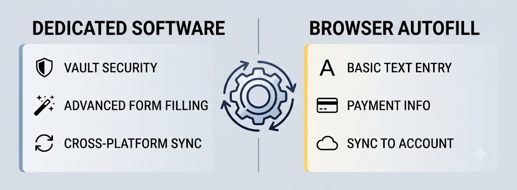 AI Form Filler vs. Browser Autofill: What's Actually Different?
