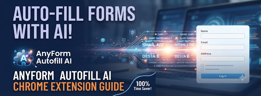 How to Automatically Fill Out Online Forms Using AI: A Complete Guide to AnyForm Autofill AI Chrome Extension