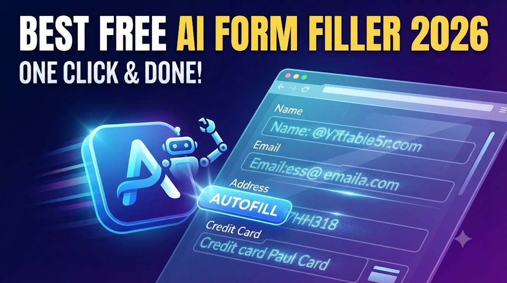 The Best Free AI Form Filler Extension 2026