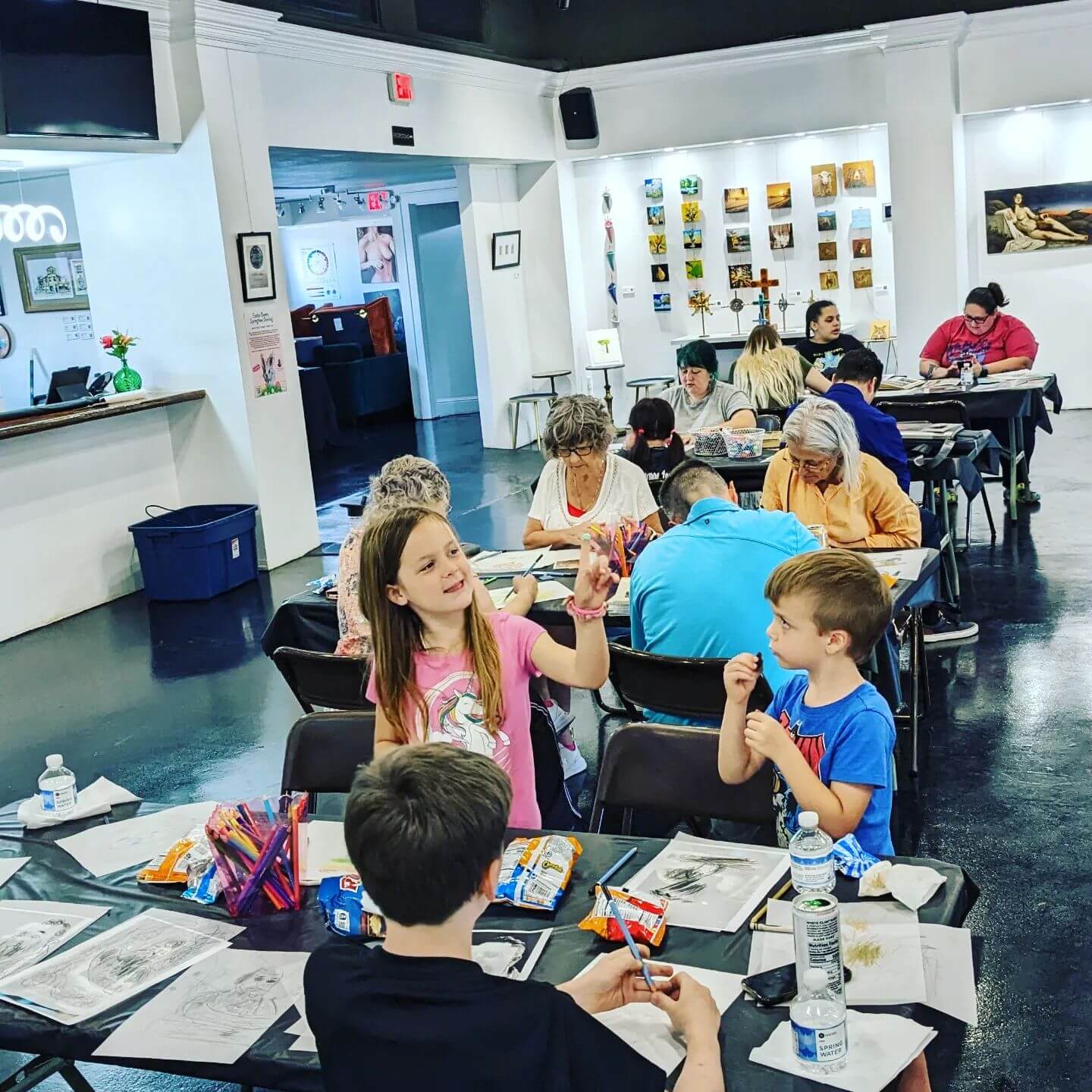 First Saturday studio & gallery tours — photo