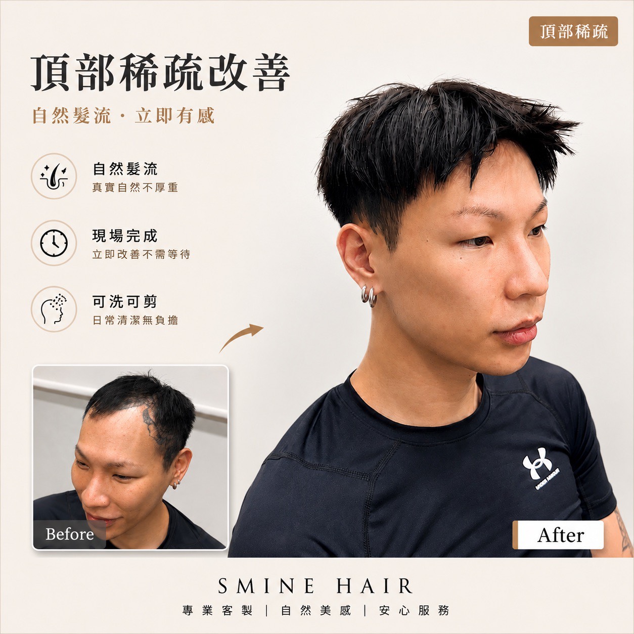 大安區假髮推薦首選,聚沙龍從需求出發幫你找到最適合的那一頂