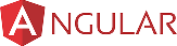 Angular framework logo.