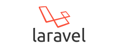 Laravel framework logo.