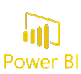 Microsoft Power BI logo.