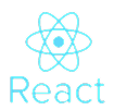 React JS library logo.
