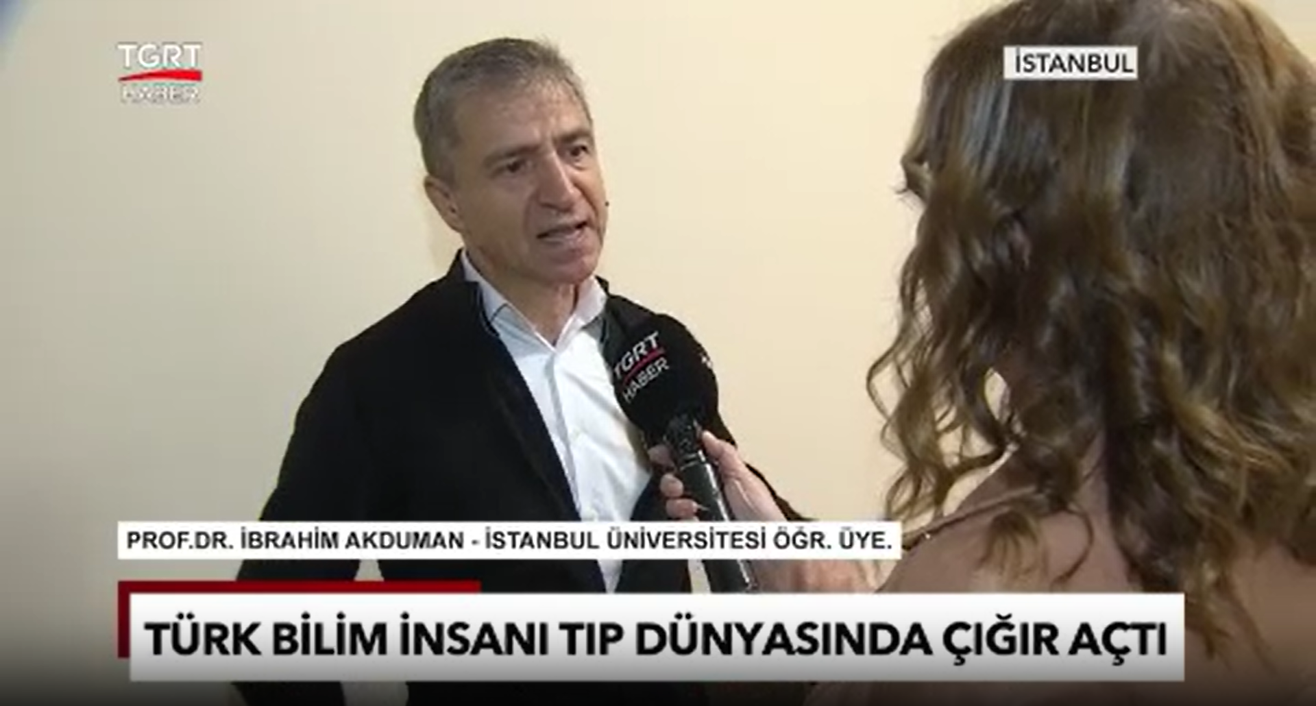 Interview with TGRT Haber: Turkish Professor Develops Device for Early Breast Cancer Detection
