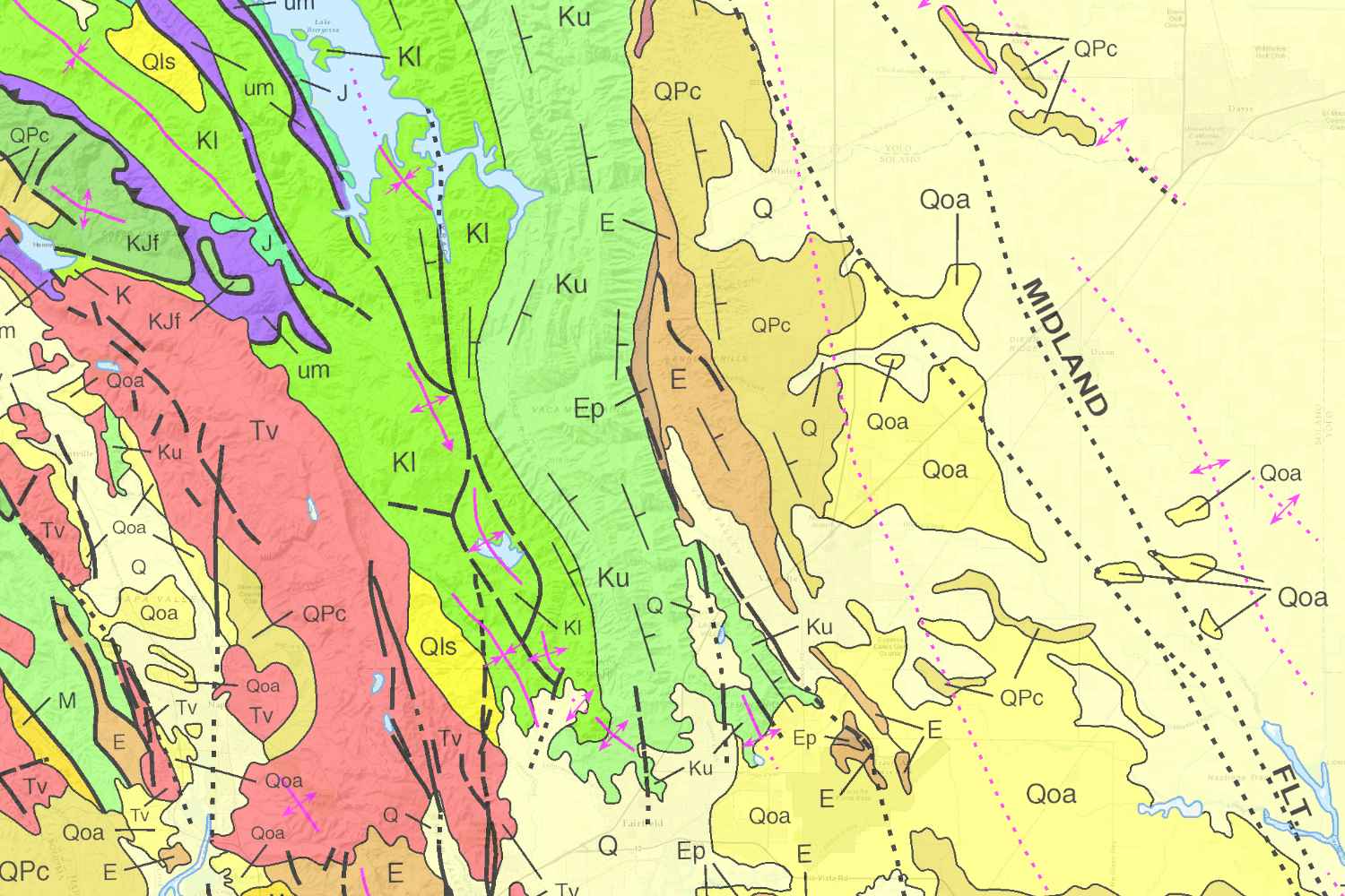 Supporting Geological Mapping with Geochronology