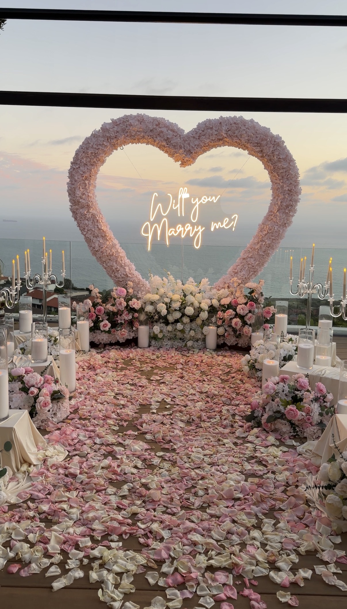 proposal Overlooking Catalina Island