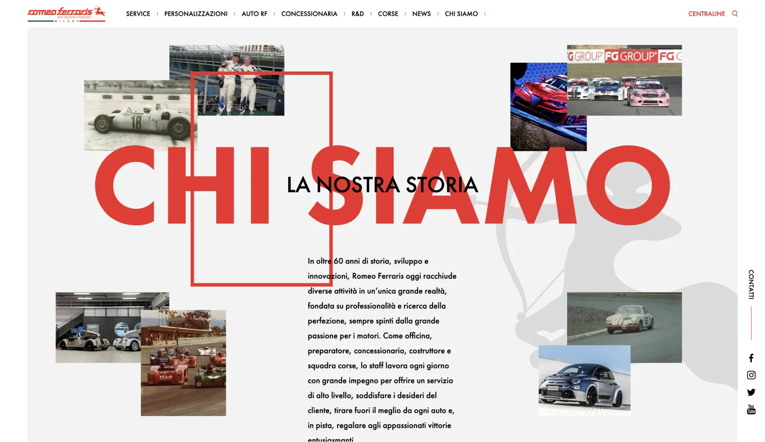 Layout romeo ferraris