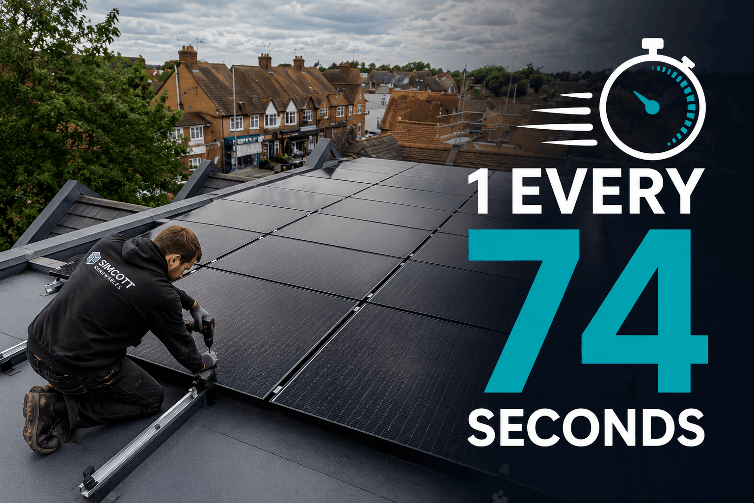 A solar installation every 74 seconds: what are UK homeowners seeing?