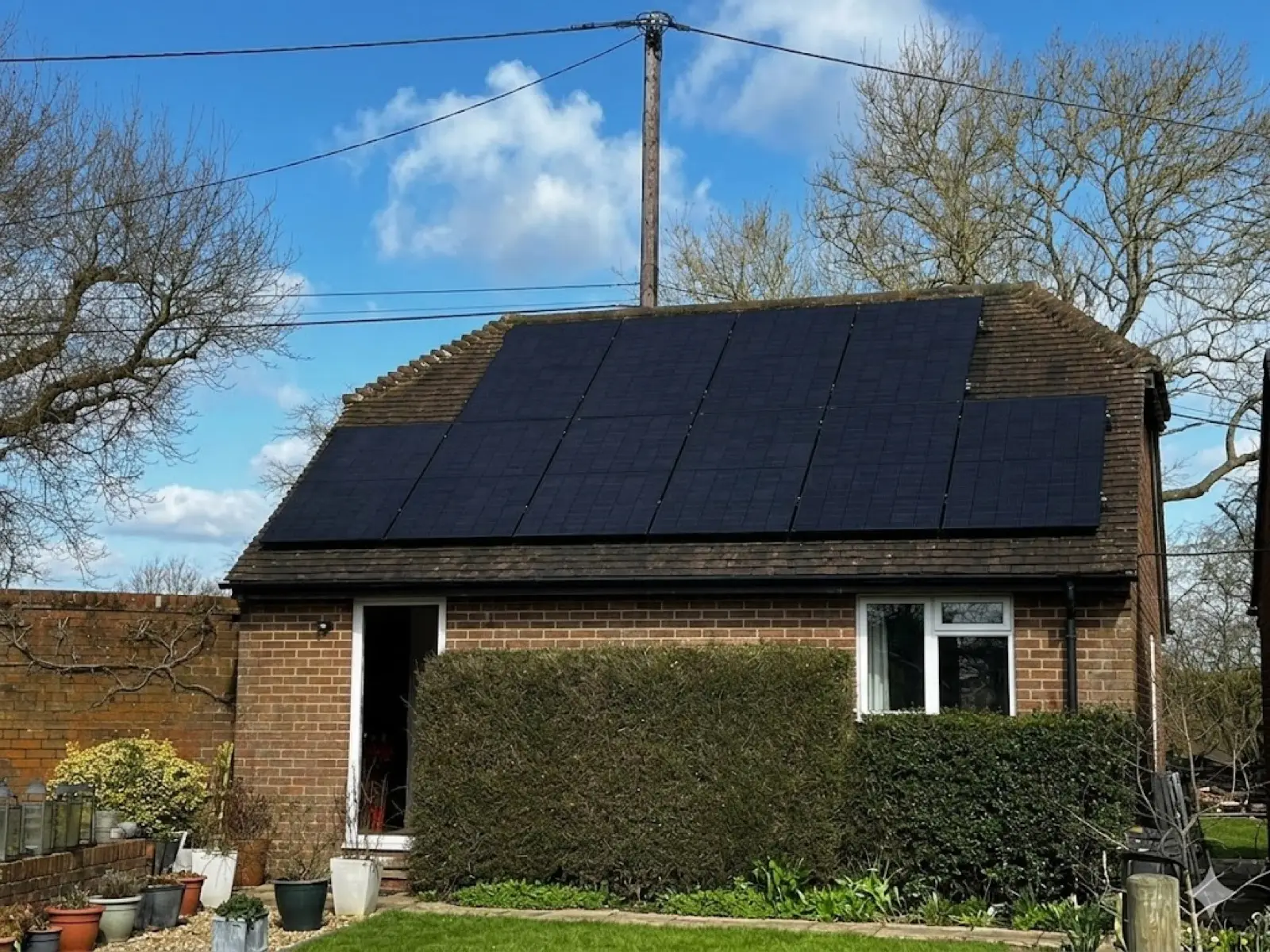 Solar Panel Installation on Garage & Garden Outbuilding Case Study