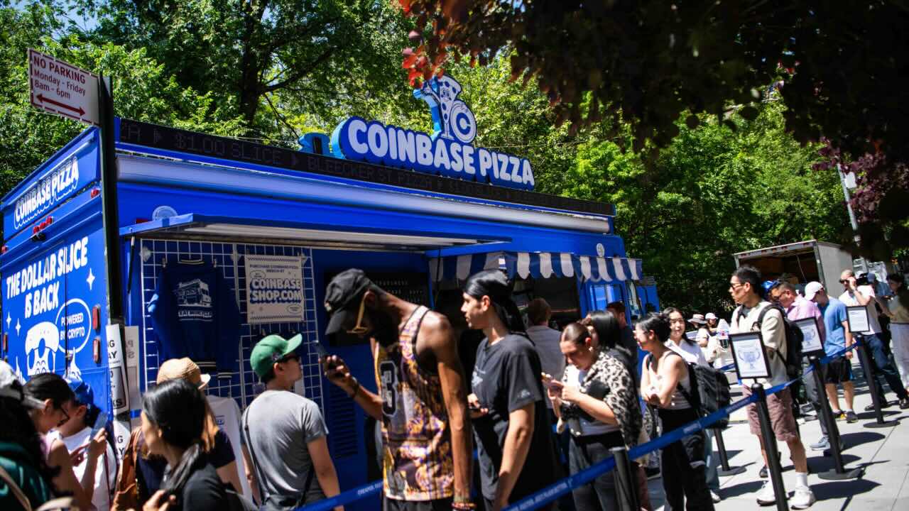 Coinbase Bitcoin Pizza Day preview