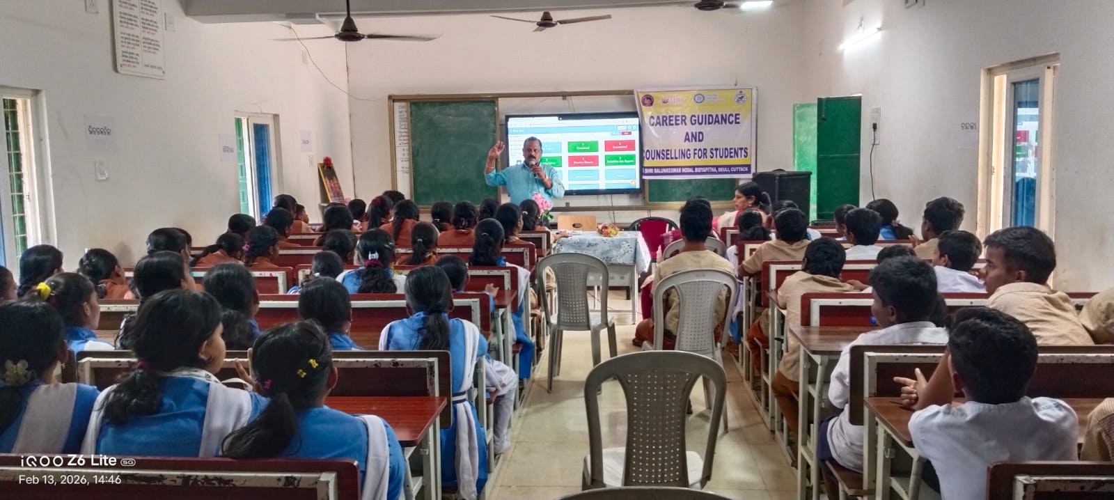 Career Counselling Work shop at Balunkeswar Nodal School, Deuli, Cuttack