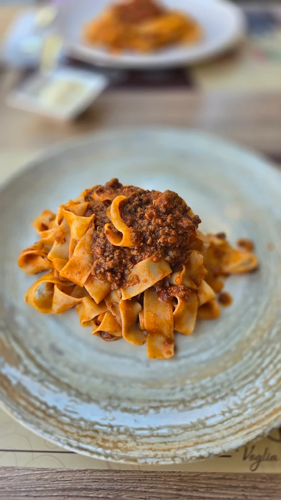 Menu pasta fresca