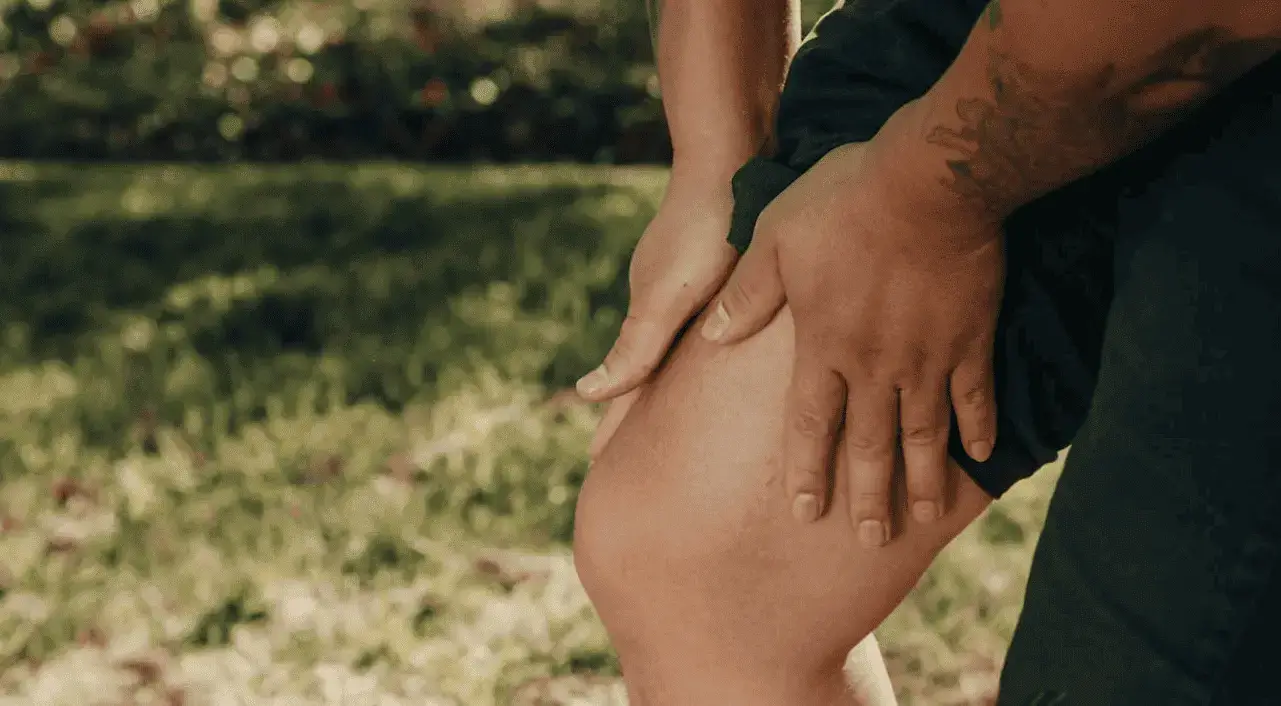 X-ray of a joint for orthopaedic assessment.